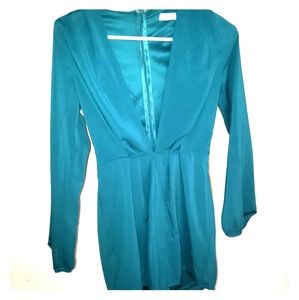 BRAND NEW TURQUOISE ROMPER/JUMPSUIT